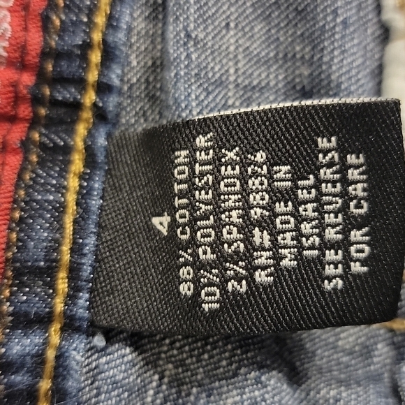 KIKIT Jeans Maurice Sasson Cuffed Size 4 Excellent Like New Conditon - Picture 11 of 16